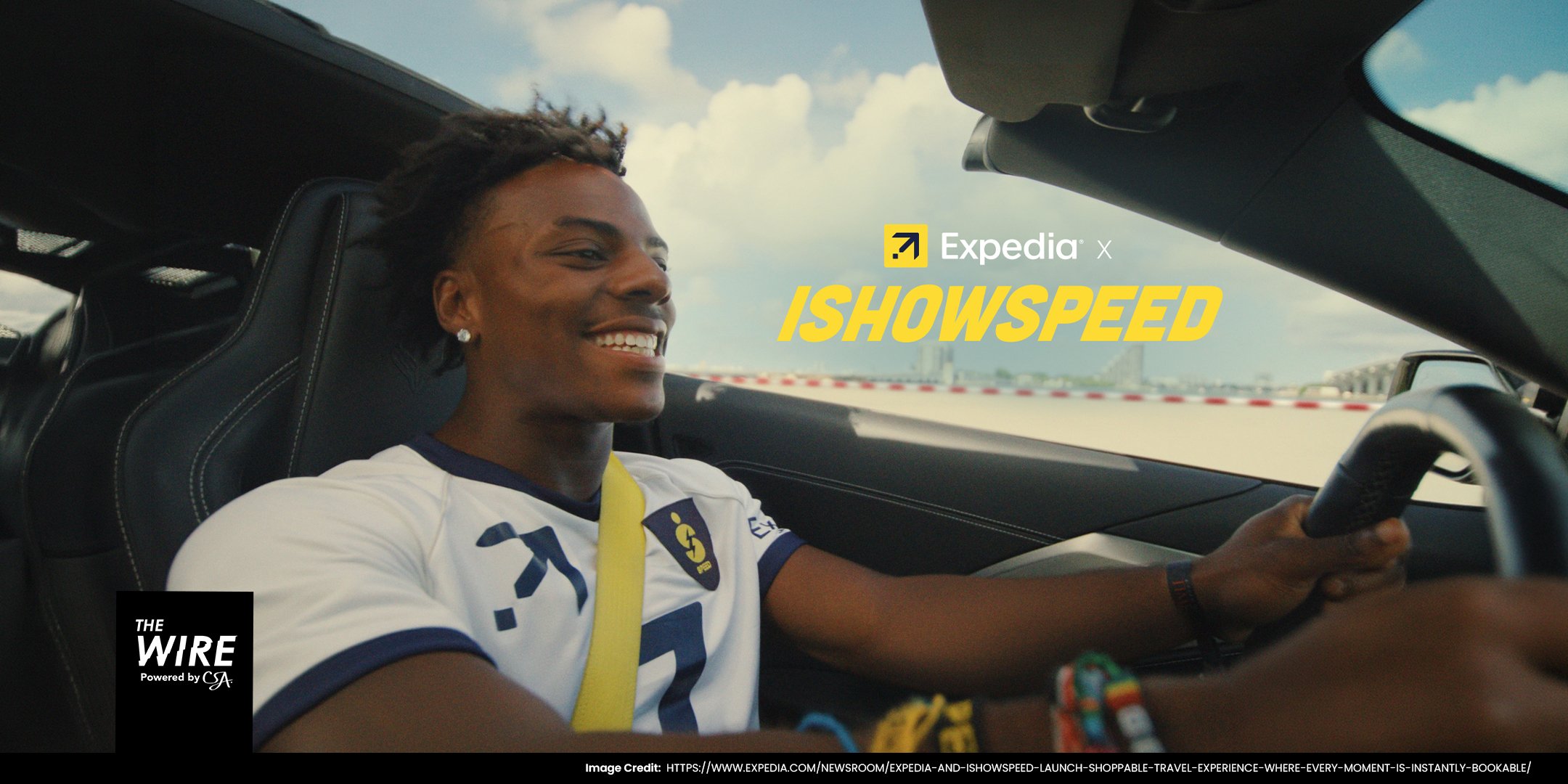 Expedia x IShowSpeed - a creator-led campaign that earned permission to participate in culture