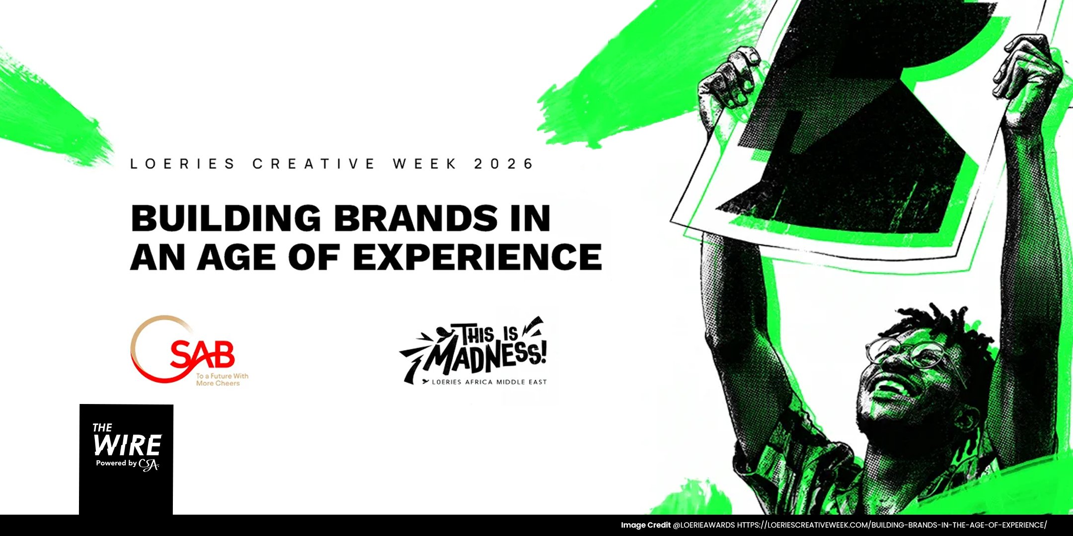 Loeries Creative Week 2026 - Building Brands in an Age of Experience, presented by SAB