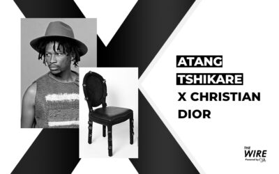 South African Artist Atang Tshikare X Christian Dior